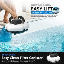 KANGJIEM Cordless Automatic Pool Cleaners, 120 Minutes Wall Climbing Pool Cleaning Robot, Fully Automatic Pool Vacuum Cleaner with Upgraded Ultra-Fine Filters