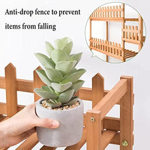 ZOCWJK Indoor Plant Stand 4 Tier Wood Plant Stand, Plant Shelf Outdoor for Multiple Plants, Multilayer Flower Pot Stand Holder Planter Display Rack, for Balcony Living Room Gar,