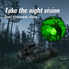 Teslord Night Vision Goggles PS15 Gen 2+ Infrared Binoculars Black
