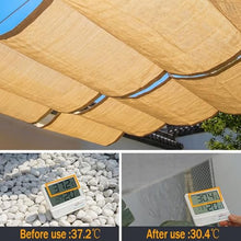 FENGZEQUAN Retractable Wave Sun Shade sail，Breathable Wave Awning，Pergola Shade Cover Retractable Canopy Outdoor Wave Sun Shade， for Patio Garden Backyard Deck Trellis(W1.6*L20m/W5.24*L65.62ft)