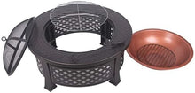 BBQ Grill Outdoor Outdoor Fire Pits Fire Basket Outdoor Barbeque Grill CharCast Iron Barbecue Stand Bowl Camping Picnic Outfire Wood Log Burner Heater Outdoor Stove Garden Dining