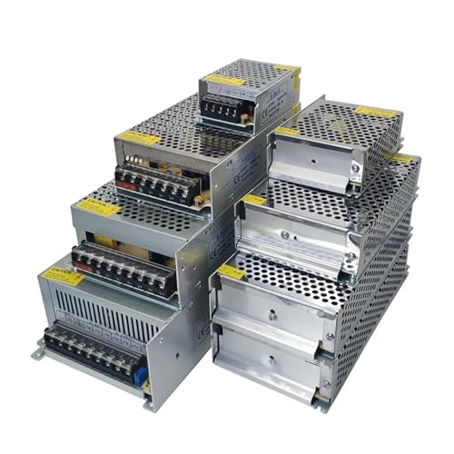 3V 5V 9V 12V 15V 18V 24V 36V Power Supply 1A 2A 3A 5A 6A 8A 10A - 50A Switching Power Supply 12 V Volt 220V to 12V AC-DC SMPS (Color : 24V Power Supply, Size : 30A)