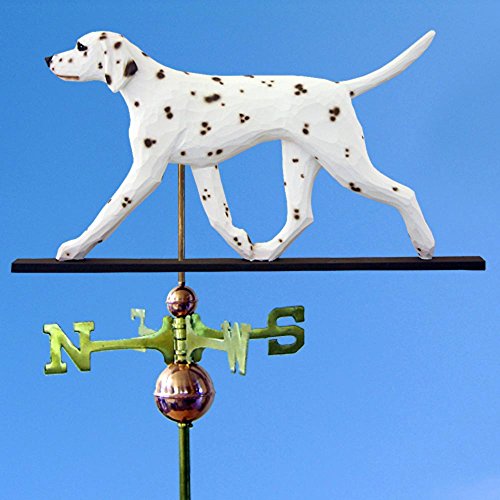 Dalmatian Hand Carved & Painted Weathervane 32 Inch