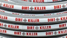 100 FT Grey Non Marking Pressure Washer Hose - Double Wire - 6000 PSI - Stainless Steel Quick Disconnects - Bend Restrictors
