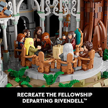 LEGO Icons Lord of The Rings Rivendell Building Kit 10316 Grey