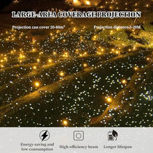 GwlThixion Firefly Projector Lamp, Remote Control Projection Lamp, Decorations Stage Lights, 8 Lighting Effects Fairy Light Projector, Waterproof IP65 Outdoor Garden, for Holiday, Wedding 25W-White