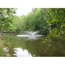 Custom Pro 1/3 HP Floating Pond and Lake Fountain Kit - 3500 GPH Pump, 4 Spray Styles, 100 Foot Cord