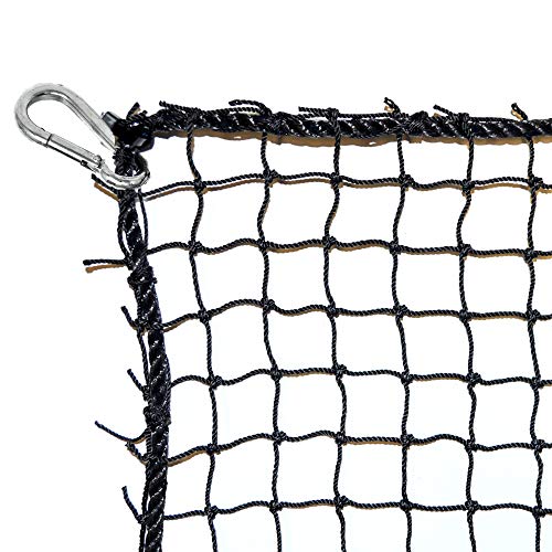 Just For Nets JFN Nylon Golf Practice/Barrier Net 30' x 30' Black
