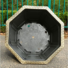 Flower Pots Garden Patio Planter for Indoor Plants Resin Pots for Outdoors with Drainage Hole Retro Look Home Decorative Containers Christmas Planters (Size : 80cm)