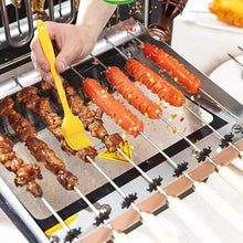 RKUVPAE Electric Barbecue Grill, 1200W Smokeless 360 ° Automatic Rotating Lamb Skewers Vertical Grill, Cooks Kebabs, Skewers and Roasts, Easy to Clean