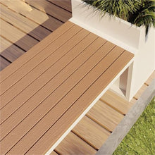 YUHUAWF Garden Bench Planter Box with Leisure Bench Seat Combined Planter Box with Bench