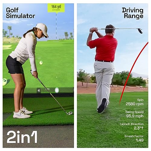 OPTISHOT Orbit Golf Simulator and Launch Monitor with Orion Software