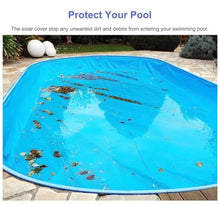 Blue PE Hot Tub Spa Bubble Cover Pool Solar Blanket