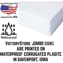 VictoryStore 18x24 Inch Custom Yard Signs Multi
