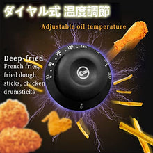 SDdPulse 5000W Commercial Electric Fryer 12L Kitchen Stainless Steel Fryer Machine with Temperature Control and Basket for French Fries Fish Restaurant Home Kitchen