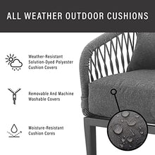 Crosley Furniture Dover Outdoor 2-Piece Patio Chair Set