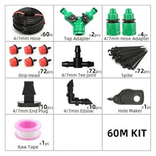 Ship Accessories 60M Drip Irrigation System Plant Watering Set Watering Kits Adjustable Drippers for Irrigation Micro Irrigation Accessories