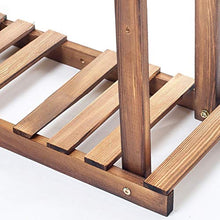 RWGOVLU Plant Stand Flower Stands Wooden Plant Flower Display Stand Wood Pot Shelf Rack Outdoor Indoor Landing Multi-layer Pots Holder