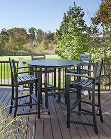 Trex Outdoor Furniture™ Monterey Bay 5-Piece Round Bar Set in Rainforest Canopy
