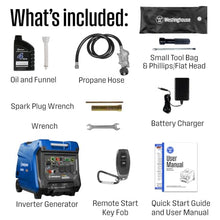 Westinghouse 8200 Peak Watt Tri-Fuel Portable Inverter Generator, Remote Electric Start, Transfer Switch Ready, Gas, Propane, Natural Gas, Low THD, Safe for Electronics, Parallel Capable, CO Sensor