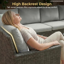 Wisteria Lane 7 Piece Patio Furniture Set, Patio Sectional for All Weather