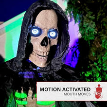 Haunted Hill Farm 10-Ft Motion-Activated Towering Reaper Animatronic