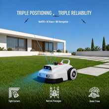 LOPKIN L2500 Robot Lawn Mower for 1 Acre, NetRTK + AI Vision Lawnmower Robot, Wi-Fi HaLow Connectivity, No Boundary Wire, AI Obstacle Avoidance, App Control, 60dB Quiet, Multi-Zone Management, IP66