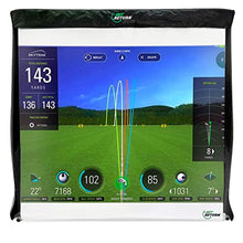 Net Return Large 9 Pro Series Golf Simulator Kit Black