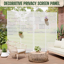 Diyfire Privacy Screen Outdoor 72" HDPE Fence Panel for Patio