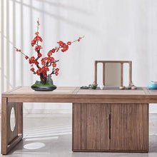DUYHBAWRS Home Living Room Decoration Simulation Plum Bonsai Into The Household Chinese Zen Pot