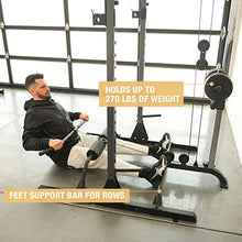 Fitness Reality Universal Olympic LAT Pull Down and Low Row Cable Attachment Grey