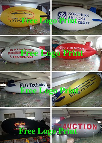 Air-Ads Supplies Giant Inflatable Advertising Blimp 16ft PVC