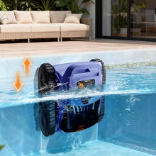 [2026 Release] Automatic Robotic Pool Vacuum for Inground & Above Ground Pools, Wall Climbing Pool Vacuum Cleaner, Cleans Floor, Walls, Waterline, Drain & Skimmer up to 2150 Sq. Ft., 190 Min