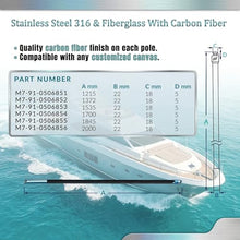 SC Wake SeaDek 60" Premium Heavy Duty Telescoping Sunshade Pole