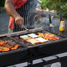 Grills House GD601Y 6-Burner Gas Grill and Griddle Combo Yellow