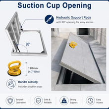 Custom Crawl Space Access Door Recessed Floor Hatch