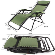 IIPOSAQQ Zero Reclining Relaxer Chair Multi Position Sun Lounger Garden Outdoor Patio Portable Rocking Chair for Outdoor Use Supports 200 Kg
