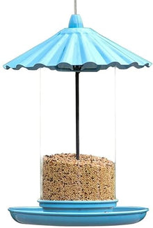 ZYBB Wild Bird Feeder for Outdoor Hanging for Garden Yard，Easy to Clean Hummingbird Feeder(Color:B)