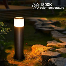 Sofiton Low Voltage Bollard Pathway Lights, 1800K-5000K Adjustable, 5W, LED Landscape Path Lighting for Wet Location, Wired Landscape Lights for Walkway Garden Yard, ORB, Aluminum, ETL Listed, 16PK