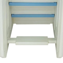 Pearl White with Tranquil Blue Steps Swimming Pool Ladder for Aqua Select