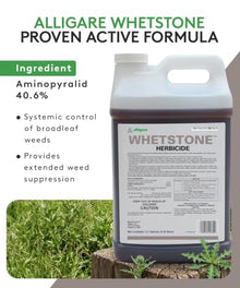 ALLIGARE Whetstone Post-Emergent Weed Killer for Rangelands, CRP, Rights-of-Way & Utility Sites - 2.5 Gallon Herbicide Concentrate for Selective Control of Woody Plants, Broadleaf Weeds & Vines