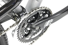 Gravity 2024 FSX 2.0 Dual Full Suspension Mountain Suntour Matt Black with Red Wheels