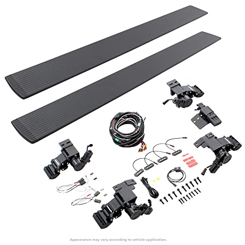 Go Rhino E1 Electric Running Board Kit Protective Bedliner Coating