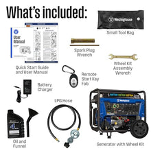 Westinghouse 13500 Peak Watt Tri-Fuel Home Backup Portable Generator, Remote Electric Start, Transfer Switch Ready, Gas, Propane, and Natural Gas Powered