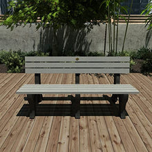 Sequoia Professional Aurora Park Bench 6 ft Coastal Teak