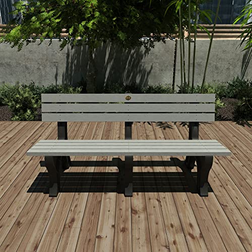 Sequoia Professional Aurora Park Bench 6 ft Coastal Teak