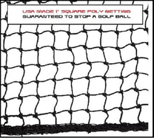 SPECTRUM GOLF SIMULATORS Golf Nets 4 Sided High Impact Rope Border Black US Made