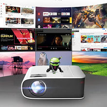 TEDILUVI W32 Mini Projector Full 1080p Android 10 Support 4k Decoding Video Led Beamer Home Theater for Phone Cinema