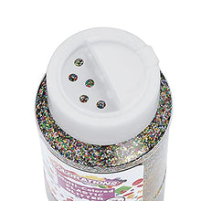 Colorations Extra-Safe Plastic Glitter Shaker Jars, Non-Toxic, 12 Colors