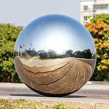 LM-Coat rack XINGLL Stainless Steel Gazing Ball, Home Garden Polished Mirror Stainless Reflective Ball, Outdoor Yard Lawn Patio Pond Floating Seamless Ornament Hollow Balls, Multi-Size